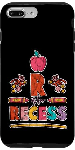 R Is For Recess School Subject Break Student Fun Case for iPhone 7 Plus/8 Plus