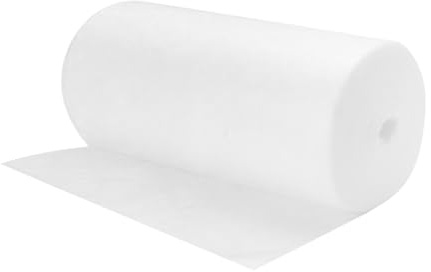 BESPORTBLE Inserti Assorbenti Biodegradabili in Tessuto di Bambù per Pannolini Lavabili, 100 Fogli/Rotolo, Colore Chiaro, per Bebè, Facili da Usare