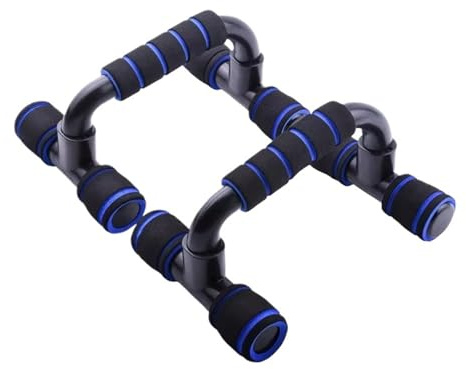 Handstand Barren Turnen Rutschfester Liegestützständer Home Fitness Power Rack Gym Griffe Liegestützstangen Übungstraining Bodybuilding-Ausrüstung(Blue)