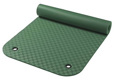Wehncke Uni Gymnastikmatten Gymnastikmatte Mit Ösen, grün, 180 x 65 x 0.8 cm, 24902