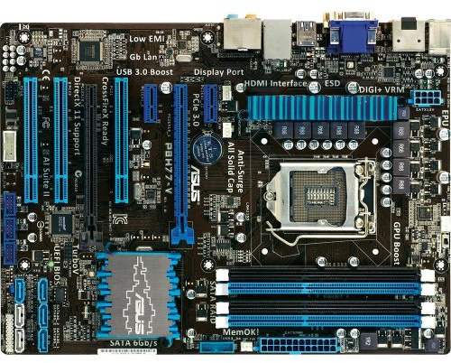 Asus - 90-MIBHU0-G0EAY0GZ - P8H77-V - Carte mère - ATX - Intel - Socket 1155