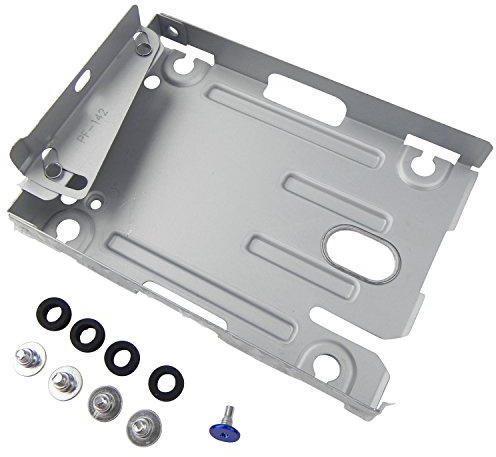 ToKa-Versand® - PlayStation 3 PS3 Super Slim Montagehalterung HDD Halterung Einbau Festplatte Rahmen für Festplattenlaufwerk CECH-400x Series + Schrauben + Gummihalter