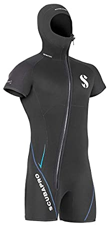 Scubapro Definition HDD Vest 6.0 MN LS Atemregler für Kaltwasser, Unisex, Erwachsene, Schwarz, 26