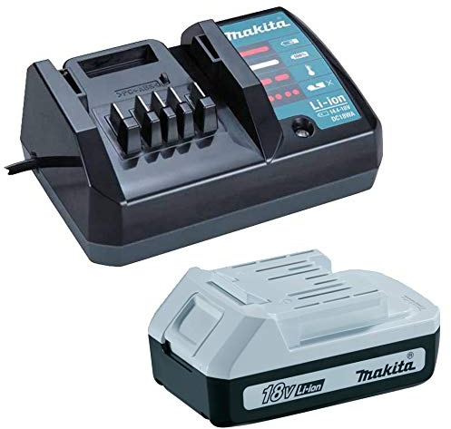 Makita BL1815G 18v G-Series 1.5ah Lithium Ion Battery + DC18WA Charger