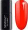 SEMILAC Gel Nail Polish 567 Neon Red Orange - Full Coverage Gel Polish - Soak Off Easy To Use LED/UV Nail Lamp - Long Lasting Manicure and Pedicure up to 3 weeks