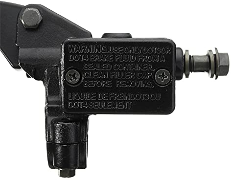 Huamengyuan Motocicleta palanca de embrague,Embrague Hidráulico Moto Universal Moto Embrague de freno Palanca de freno para motocicleta ATV scooter dirt bike manillar 22 mm izquierda/derecha
