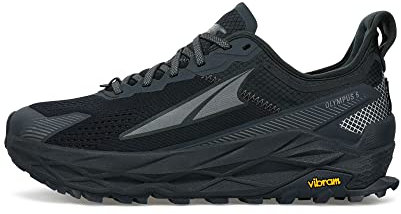 ALTRA Men's Olympus 5 AL0A7R6P Trail Running, Black/Black, 9