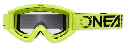 O'NEAL Occhiali da motocross Occhiali da ciclismo Uomo Donna B-Zero Goggle I MX MTB DH FR I Occhiali da moto Protezione UV 100% I Lenti resistenti agli urti e ai graffi I Taglia unica (Giallo)