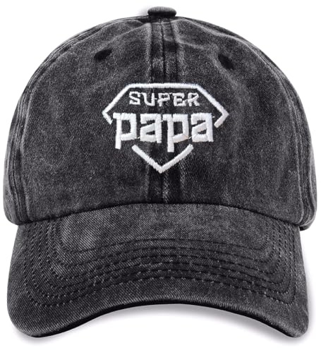 Papa Opa Geschenk Geburtstag, Super Papa Opa Cap Geschenkideen für Bester Papa Opa Sohn Tochter Geschenke zum Weihnachten Geburtstag 40 50 60 70 80 Mann
