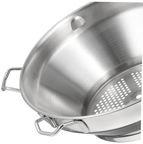 Ipetboom 1pc for Squeezer Kit Cauliflower Jams Complementary Duty Mashing Kitchen Fruits Mincer Metal Rice Strainer Cooking Meat Garlic Crusher Pumpkin Applesauce Grips Puree