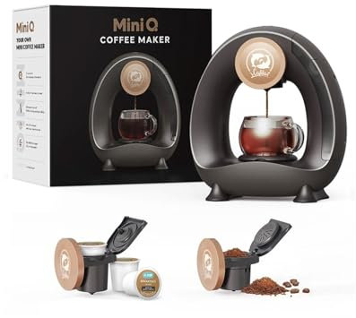 HAILASRE Americano Coffee Machine Brewer for Ground Coffee Single Serve Coffee Maker with Coffee/Tea Filter Adapter Drip Coffee Maker