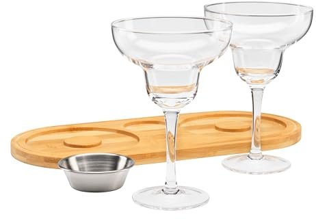 Connoisseur Creations Margarita Cocktail Set Garnish Presentation Rimmer Kit