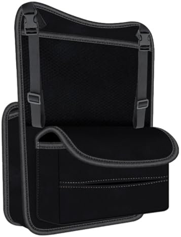 Lnhgh Autonetz-Taschen-Handtaschenhalter, Autonetz-Vordersitz - Auto-Handtaschenhalter zwischen den Sitzen - Mit Netztasche Pet Car Net Barrier Car Pocket Organizer für Pet Car