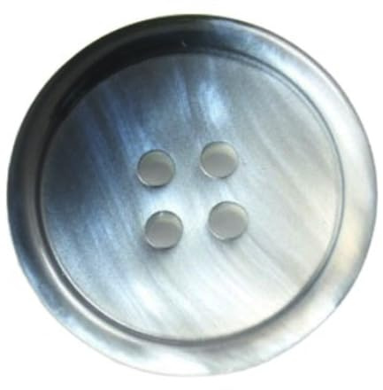 Wambere 20 Stück 23mm Runde Farbverlaufstasten Harzknöpfe Zierknöpfe 4 Löcher Knöpfe Hemdknöpfe Bastelknöpfe Dekorative Knöpfe Mantelknöpfe Anzugknöpfe Windjackenknöpfe für Nähen DIY Handwerk,Blau