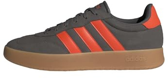 Adidas Uomo BARREDA Shoes, Charcoal/Impact Orange/Gum, 44 EU