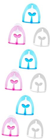 MAGICLULU 9pcs Kitchen Rack Scouring Pad Storage Hanger Sponge Drain Rack Cleaning Products Organiser Random Color