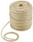 QWORK® Corde de Jute 100M, Ficelle Jute 4 mm, pour emballer des Cadeaux, travaux manuels, Jardin