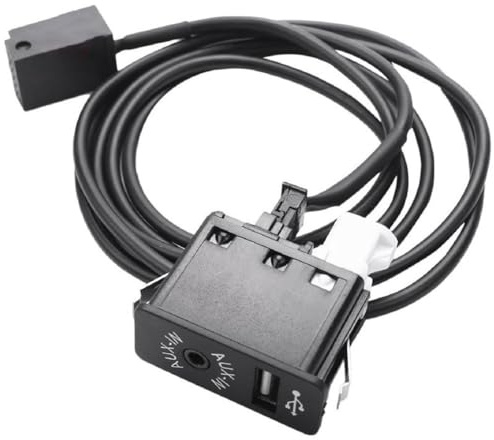 Besshepplo Cable Adaptador de Entrada AUX USB Radio, Compatible con BMW E39, E53, X5, Z4, E85, E86, X3 y E83. Mejora Esencial para tu Coche.