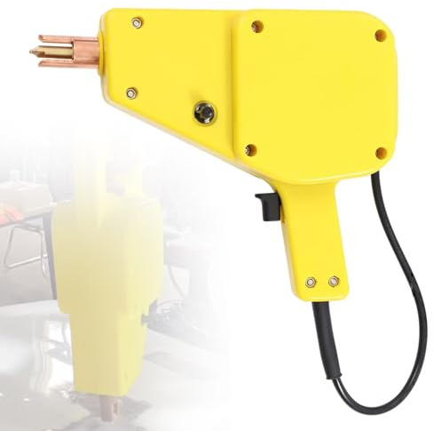 Nicvrea Kit de Débosselage pour Goujons - Soudeur par Points 2000 W, Accessoires Complets, Débosselage et Kit de Réparation pour Carrosserie C