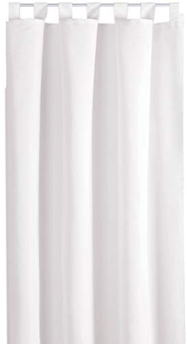 Bestlivings Tenda oscurante con passanti (140 x 225 cm/bianco), in diverse varianti