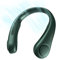 JISULIFE Portable Neck Fan, Hands-Free Bladeless,4000 mAh Battery Operated Wearable Personal Fan, Twistable, Rechargeable, Gift for Women Men-Dark Green