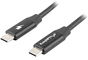 Lanberg CA-CMCM-40CU-0018-BK USB-Kabel, 1,8 m, USB 2.0, USB C, Schwarz