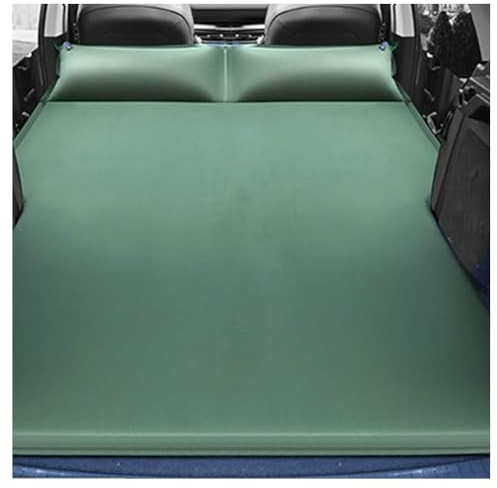 XFANGNB Auto Aufblasbare Luftmatratze für BMW X1 X2 X3 X4 X5 X5M X6 X6M, Tragbar Kofferraum Luftbett Matratze Camping Reisebett Luftkissen Autobett Zubehör,F/Green