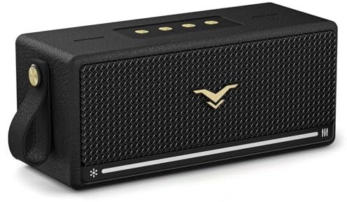 Bluetooth Lautsprecher Groß, 80W Spitze Bluetooth Boxen, Lautsprecher Boxen Musikbox, IP67 Wasserdicht Kabellos Bass Box mit Led Licht, 12H Akku, USB/AUX IN/SD-Eingang, Für Party/Outdoor/Camping