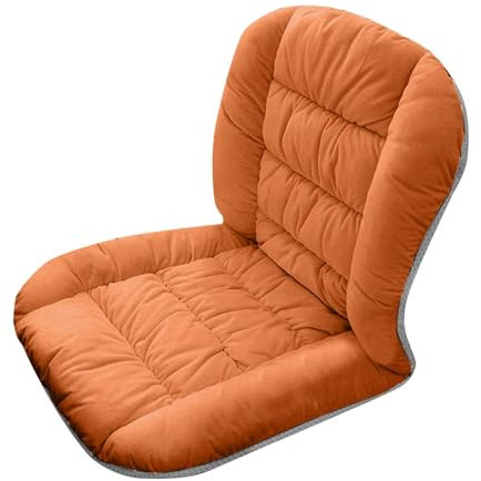 Einteiliges Schaukelstuhl Auflage Kissen Sitzkissen mit Krawatten, rutschfeste Weiches Sitzkissen Hoher Rücken Sitzauflage Für Stühle Sofa Auto Esszimmer Gaming-Stuhl (G,45x90CM)