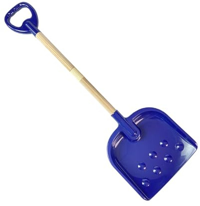 CRDARAAV Pala da spiaggia per bambini robusta per bambini Pala di sabbia per spiaggia neve all'aperto blu scuro