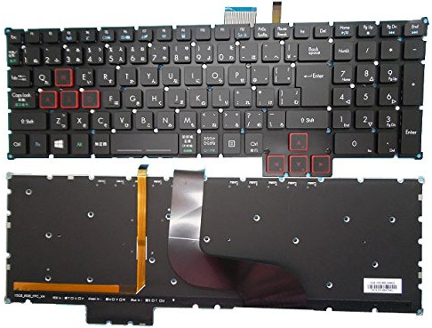 Teclado para portátil ACER Predator G9-792 G9-793 GX-791 GZ-792 retroiluminado JAPÓN JP