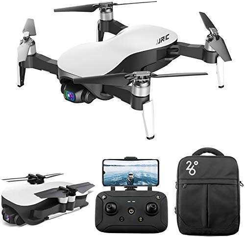 Donnez-Drone 4K avec Anti-Shake à Trois Axes Gimbal & BrushlessMotor, 5g WiFi FPV UAV, GPS/Débit Optique/Ultrasonie/Baromètre 4 Systèmes de positionnement, 1200m RC Distance (Color : White)