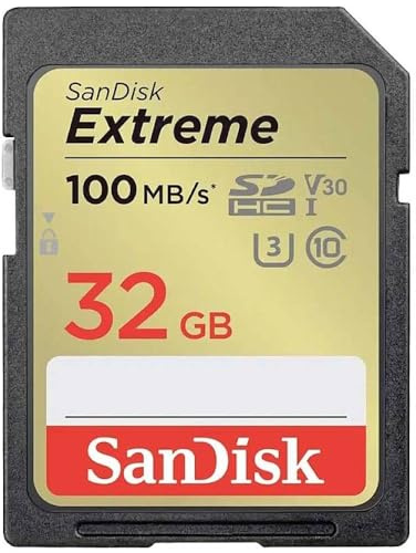 SANDISK EXTREME PLUS 32GB SDHC 100MB/S UHS-I C10