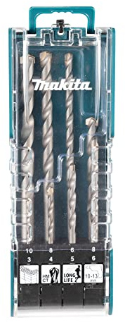 Makita E-15861 TCT Bohrer-Set, 8-teilig