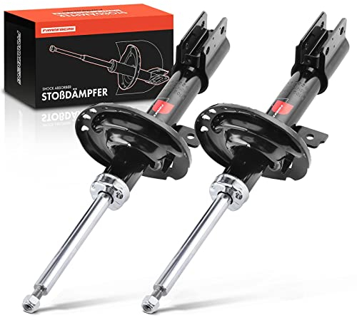 Frankberg 2x Amortisseur à gaz Avant Gauche Droite 514mm Pression de gaz Compatible avec Clio III BR0/1 CR0/1 Clio III Grandtour KR0/1 Remplacer# 8200676024