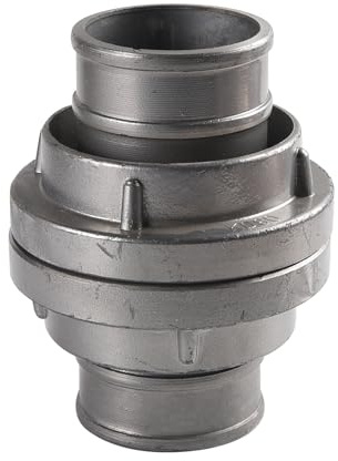 Storz Buse d'attelage d'aspiration - Raccord de tuyau de 80 mm de diamètre extérieur - Raccord haute pression pour camion de pompiers Storz - Accessoire de tuyau fixe Storz System