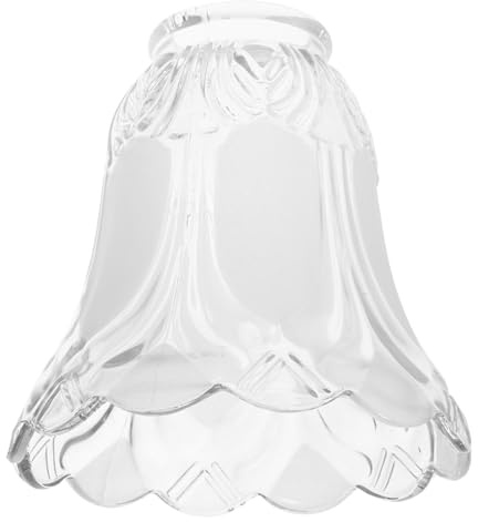 Ciieeo Frosted Glass Lamp Shade Ceiling Light Shade Replacement Decorative Light Cover for Pendant Lamp and Hanging 4.92 in Glass for Home Lighting
