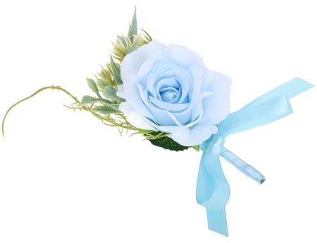 minkissy Ansteckblume Für Den Bräutigam Ansteckblume Für Männer Zur Hochzeit Heimkehr Blumenstrauß Zubehör Broschenstrauß Für Die Braut Broschensträuße Zur Hochzeit Künstliche