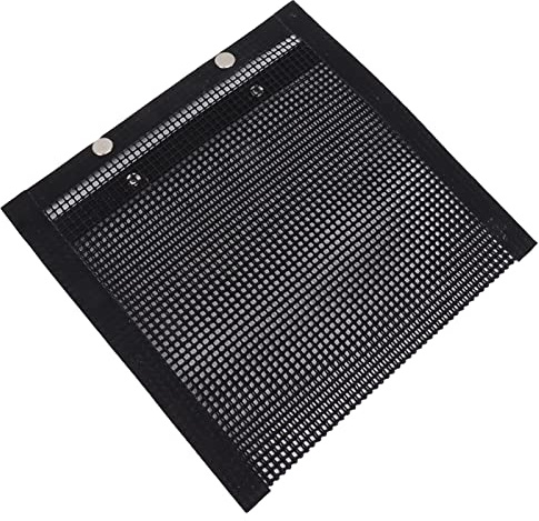 Cryfokt Återanvändbara BBQ Mesh Grillpåsar Lätt Att Rengöra Högtemperatur Stabilitet Mesh Grillpåsar för Nötkött Fisk och Skaldjur Grönsaker för Ugnsångande Gryta (XL (40x30cm/15,75x11,81in))
