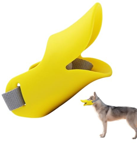 Lunaobrik Hundemaulkorb zum Bellen, Beißschutz für Hunde | Anti-Beiß-Maulkorb für Hunde mit Entenmaul - Mundschutz mit Sicherheitsverschluss für Verschiedene Hunderassen und -größen
