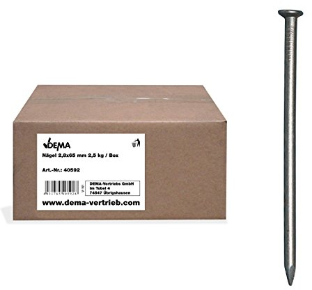 DEMA Nägel 2,8x65 mm 2,5 kg/Box