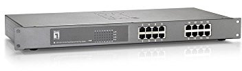 LevelOne 480W 16 Port Fast Ethernet PoE Plus Switch