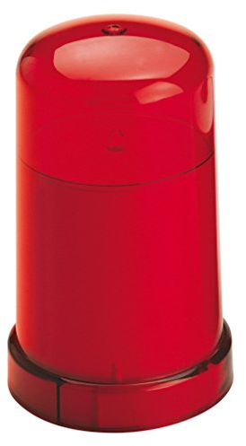 VELAMP Lumino votivo a batteria con luce LED rossa – Durata 60 giorni – Candela LED ideale per cimitero