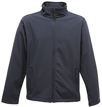 Regatta Men's Classic Softshell Jacket, Blue (Navy), Large (Manufacturer Size:L)