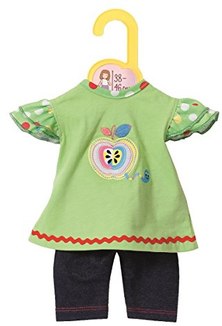 Dolly Moda Shirt mit Leggings, Puppenkleidung 39-46 cm