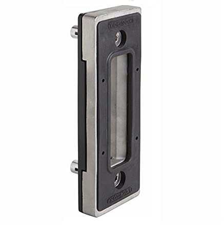 Gache acier inoxydable LOCINOX SSKZ pour serrure de portail coulissant