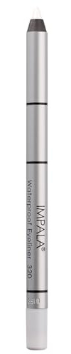 IMPALA | Creamy Waterproof White Eyeliner Pencil 320 | Defined Contour or Smokey Effect | Dense and Creamy Texture, Easy to Apply | Bright, Long-Lasting, and Water-Resistant Color