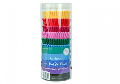 Doric PROFESSIONAL RAINBOW5 BAKING/MUFFIN CASES x 144