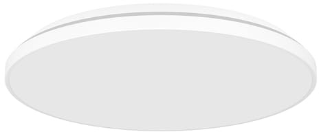 EGLO LED-taklampa, Crespillo, 1 lampa, modern, tillverkad av stål och plast, taklampa i vitt, LED-bygglampa neutralvit, Ø 31,5 cm