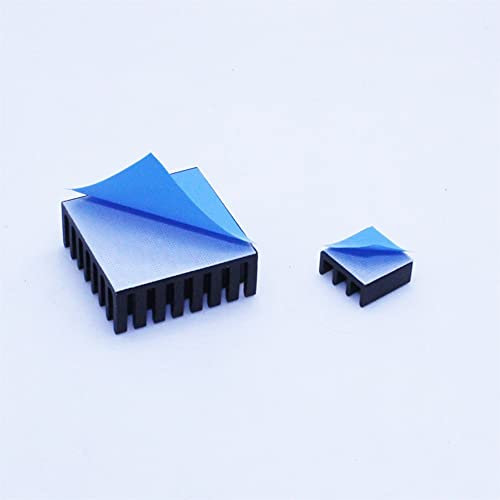 DLRSET Pad Thermique CPU, 40pcs / lot 30x30mm Tapots de Transfert adhésif conducteur Thermique Tableau Thermique Ruban adhésif Double Face pour radiateur de Chaleur
